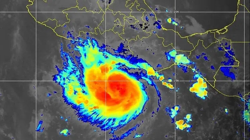 Sistema de baja presión afectará con lluvias a Nicaragua y Costa Rica