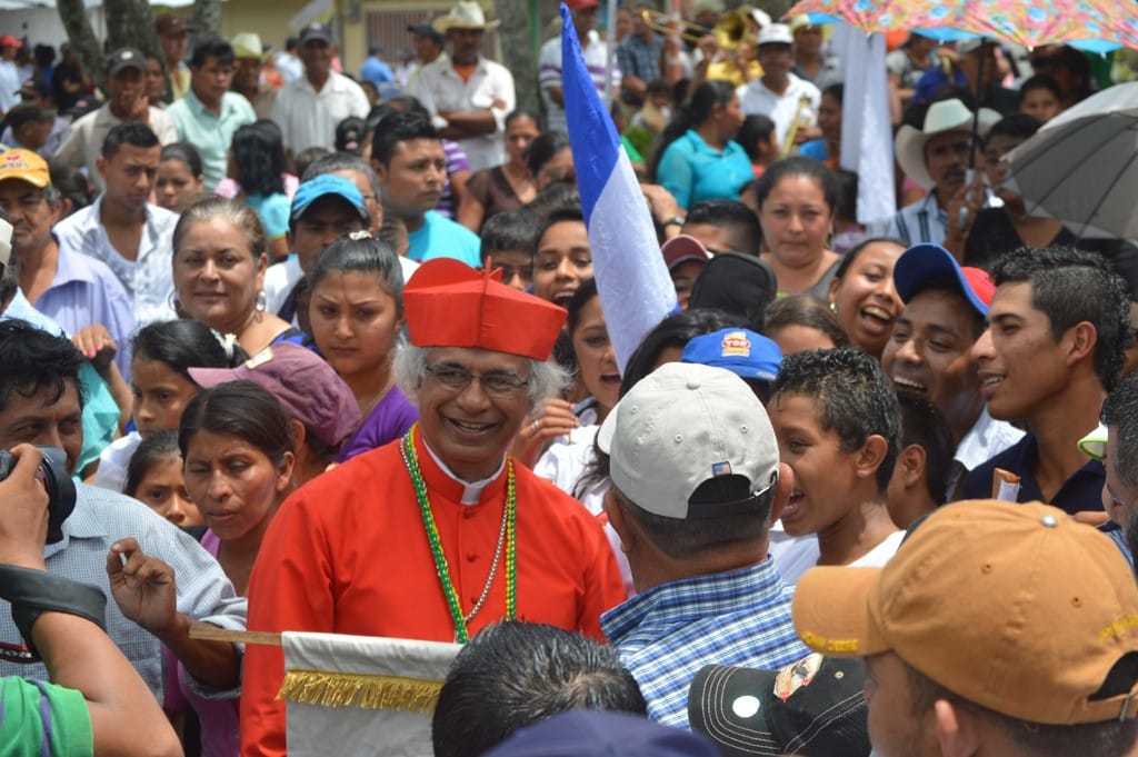 La visita del cardenal Leopoldo Brenes a la cuidad de Camoapa, que fue reprogramada para el próximo catorce de junio.