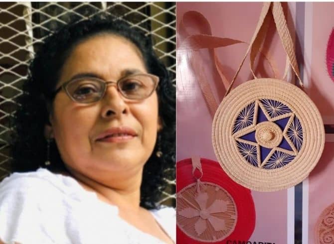 Ante la pandemia del Covid-19 las redes sociales han ayudado a Lidia Miranda en su emprendimiento artesanal