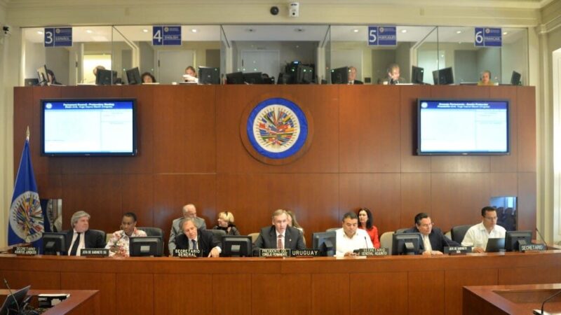OEA abre puertas para aplicación de la Carta Democrática si persiste proceso electoral viciado