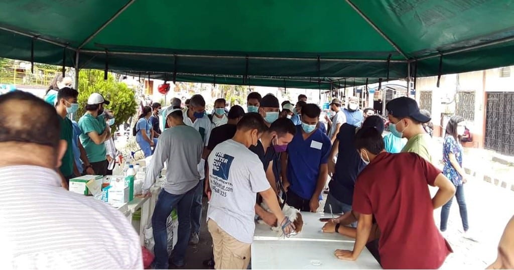 Estudiantes de veterinaria brindan asistencia médica en Camoapa