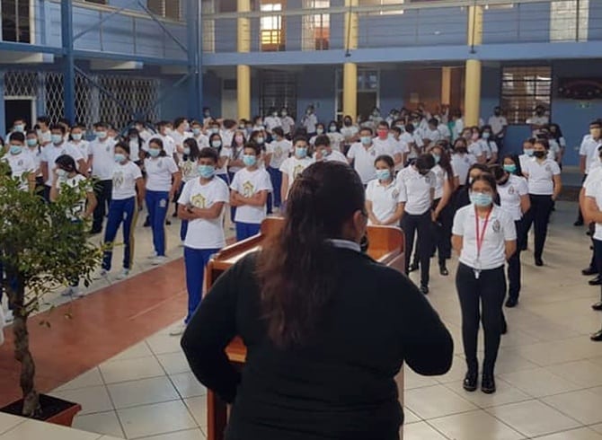 Estudiantes de Camoapa inician primer corte evaluativo del segundo semestre