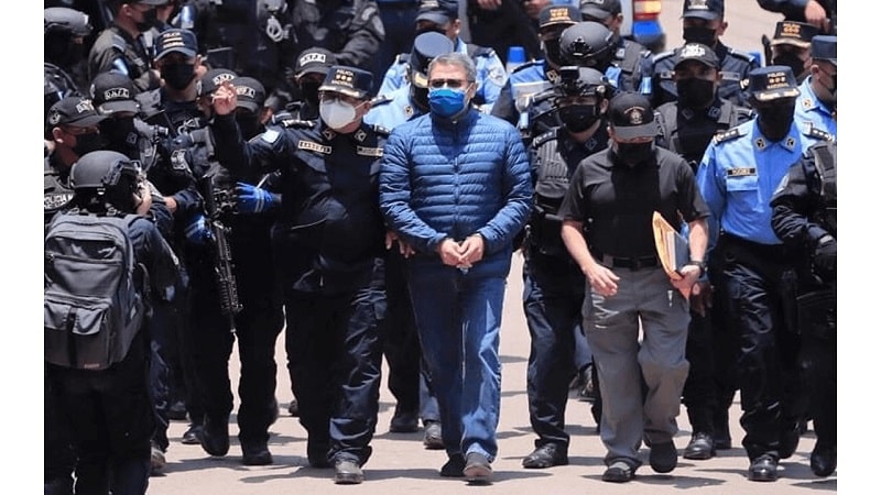 Extraditan a Juan Orlando Hernández a Estados Unidos por narcotráfico