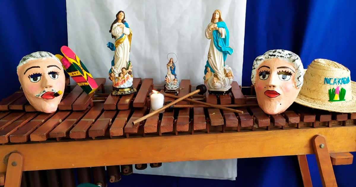 Miles de nicaragüenses celebran nuevamente una de las fiestas religiosas más importantes de Nicaragua, la gritería en honor a la Concepción de María.
