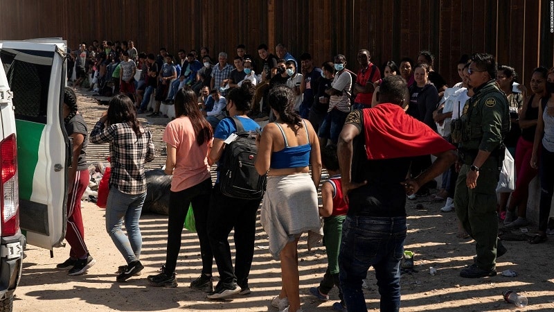 Migrantes en busca de asilo
