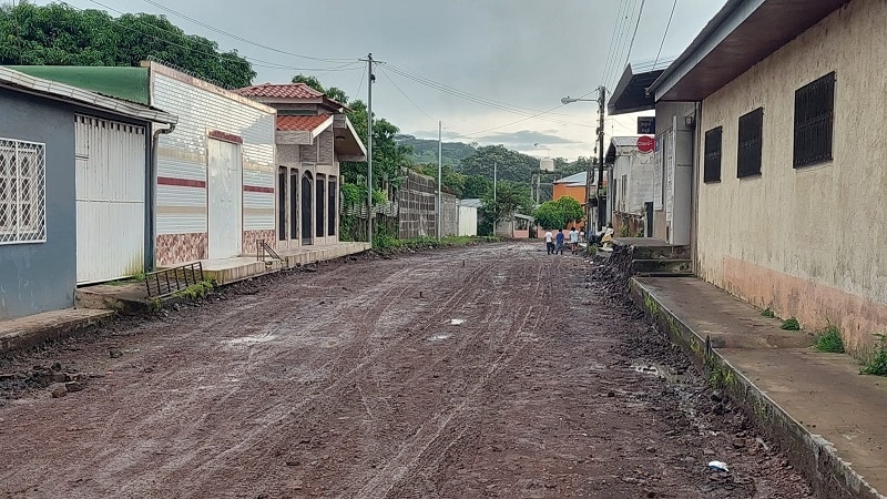 Adoquinado de calles Camoapa