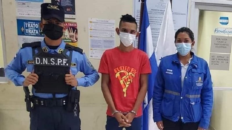 Policía de fronteras captura a femicida nicaragüense