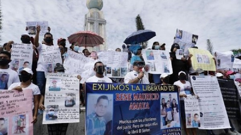 Protesta El Salvador
