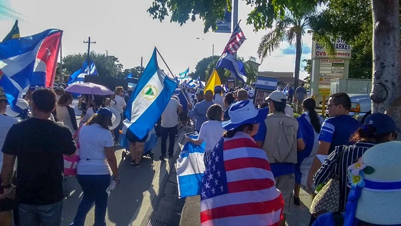 Comunidad nicaragüense en Miami, Estados Unidos