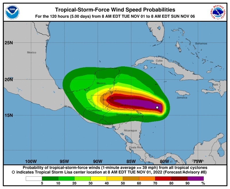 Tormenta Lisa