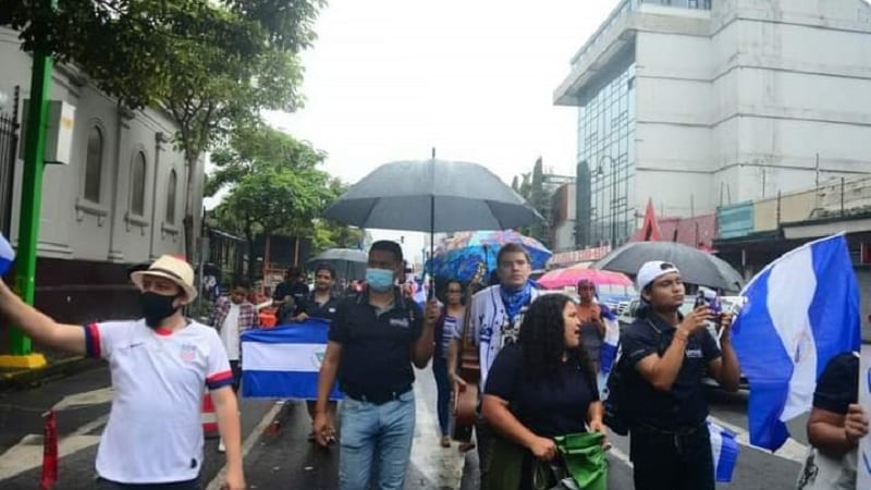 Marcha Costa Rica Nicaragua
