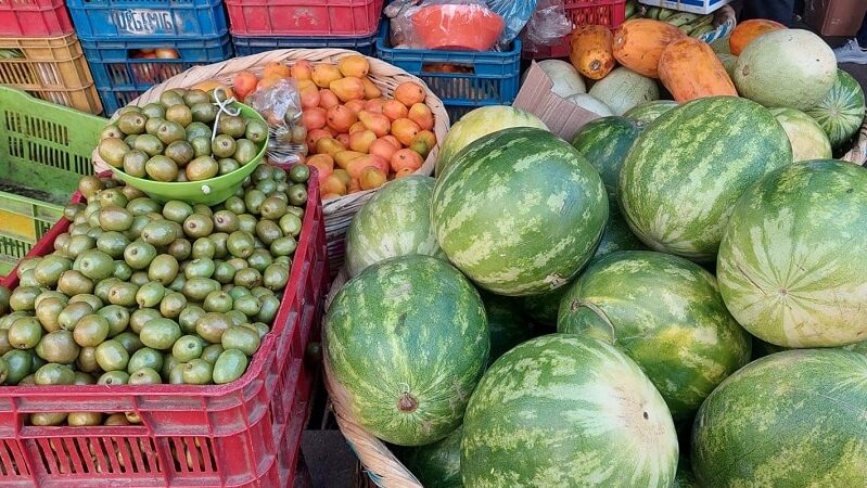 Precios del melón y la sandía son elevados en el mercado de Camoapa