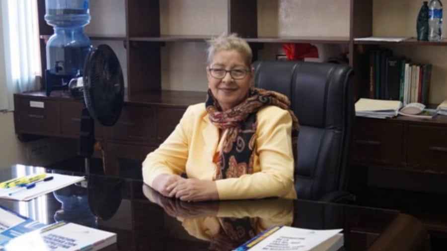 La juez María del Rosario Peralta Mejía