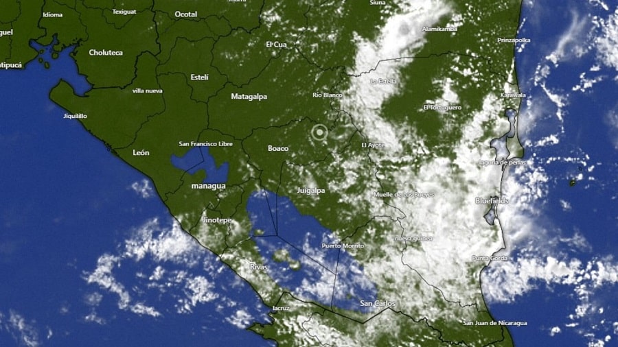 Anticiclón marítimo afectará a Nicaragua y elevará temperaturas