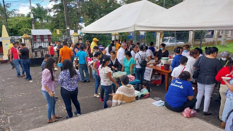 Realizan tómbola parroquial en Camoapa para recaudar fondos
