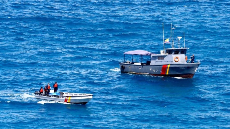 Fuerza Naval de Colombia alerta ante atraco a pescadores colombianos