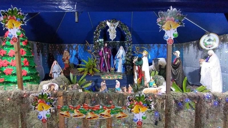 Parque central de Camoapa luce atractivo nacimiento