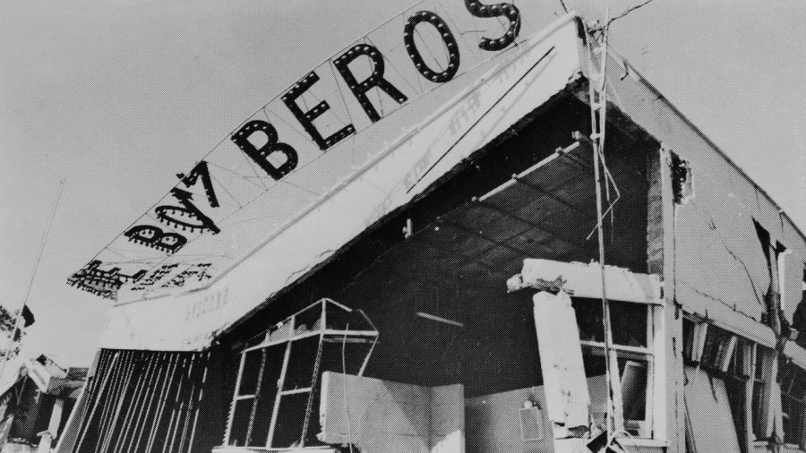 Muy pocos edificios lograron quedar en pie esa madrugada del 23 de diciembre. Foto: Archivo La Prensa