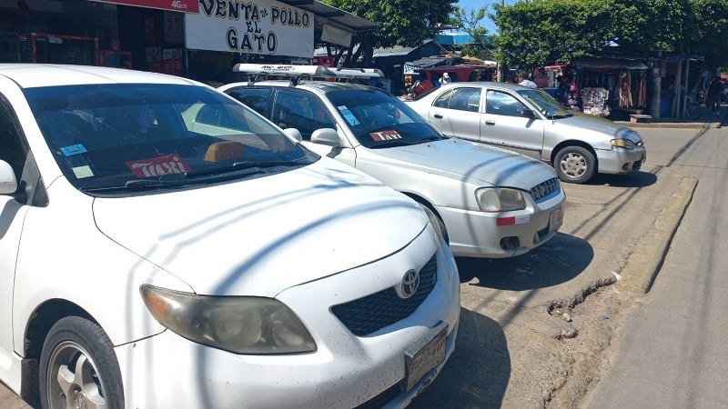 Taxistas que circulan en diferentes rutas del departamento de Rivas se muestran optimistas pese a los altos costos de operación