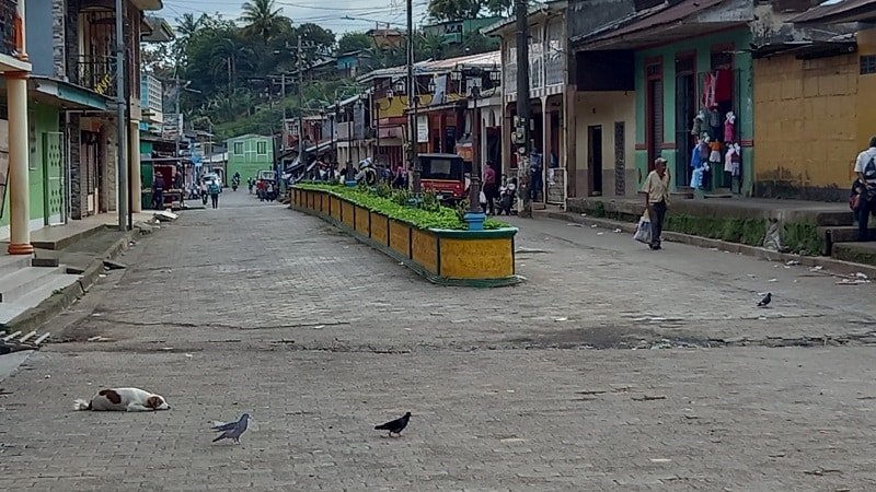 Calle central de Santo Domingo