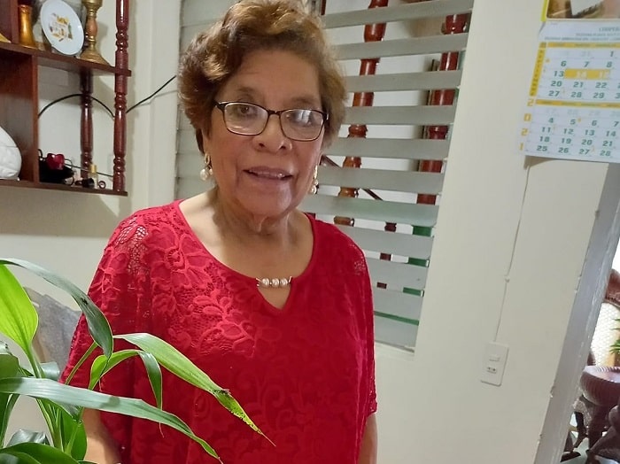 Doña Zoila Valle ha dedicado parte de su vida al servicio de la iglesia católica