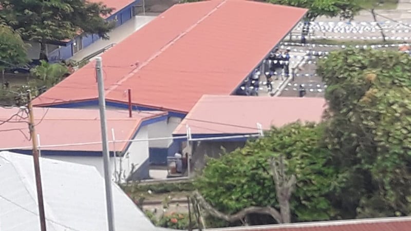 Instalaciones de la Escuela Agustina Miranda de Quezada