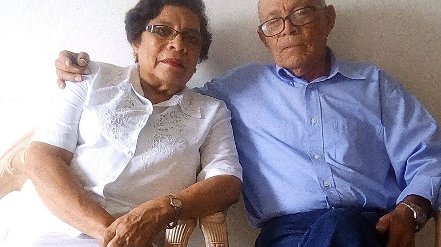 Cuando la señora Zoila y el señor Indalecio decidieron unir sus vidas en 1967 tenían 23 y 33 años.