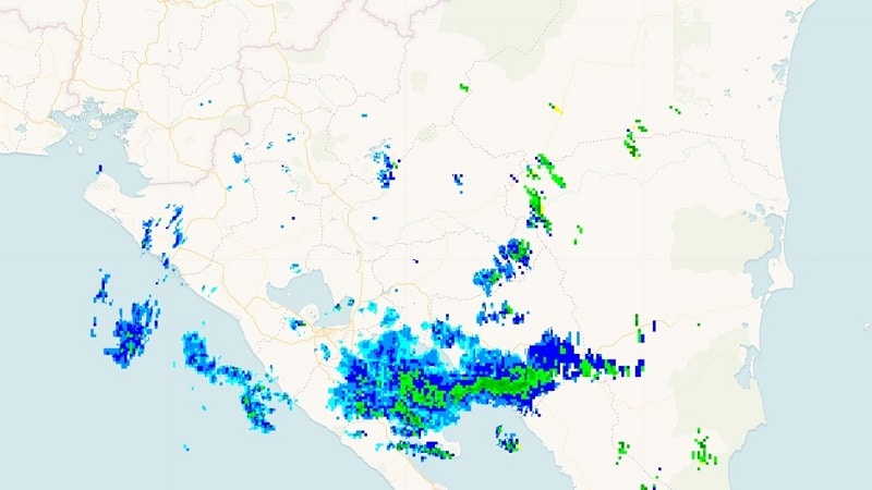 Las sorpresivas lluvias en temporada de verano sorprendieron en algunas zonas del país.