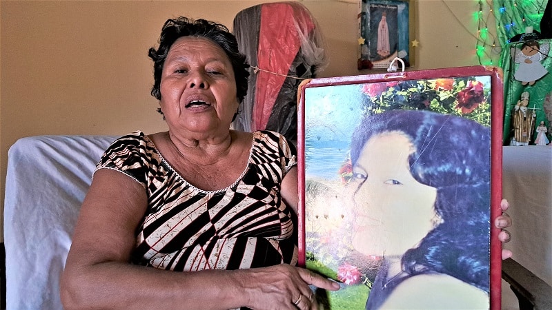 La nicaragüense Concepción Herrera, se reencontró con cuatro de sus 10 hermanos tras más de 30 años