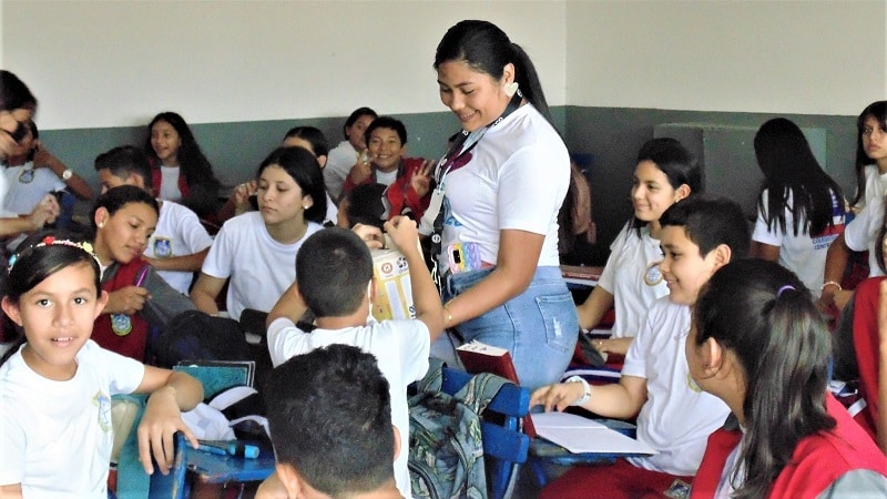 Estudiantes colaboran en la colecta Teleton 2023 Inició en Juigalpa.