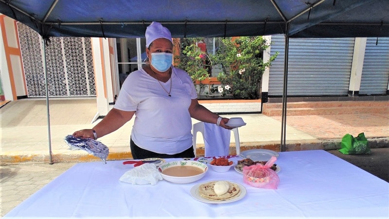 Jessenia Cruz, fue una de las ganadoras del Festival Sabores de Cuaresma, con la Sopa de Cuajada que representará a Juigalpa en el certamen departamental que se desarrollará en San Pedro de Lóvago,