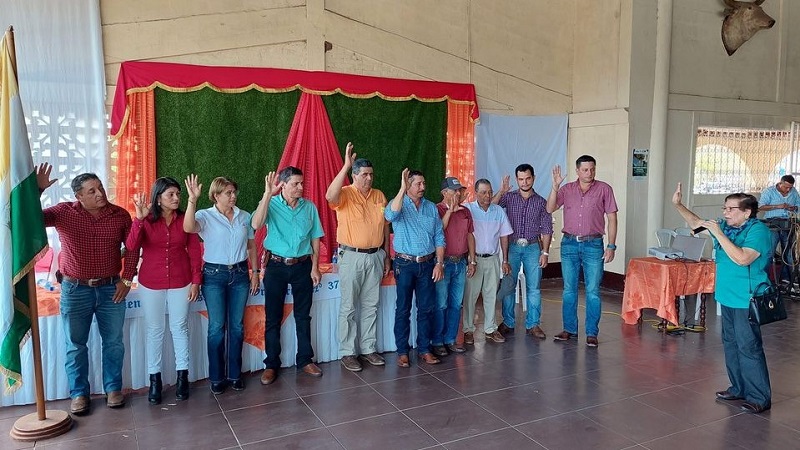 Reeligen a la junta directiva de la Asociación de Ganaderos de Camoapa