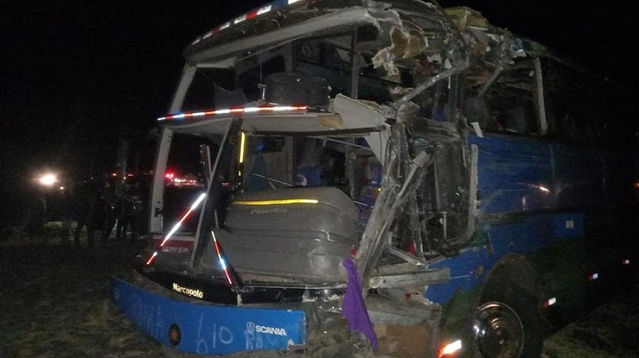 Accidente dejó al menos cuatro personas fallecidas en el sector Malacatoya