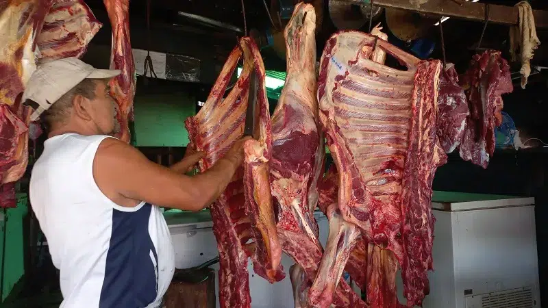 Se estima que la libra de carne, por estos días, los consumidores la puedan adquirir a más de 140 córdobas.