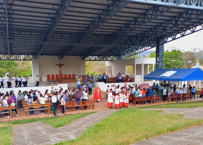 Oficios religiosos de Semana Santa en el Santuario de Cuapa