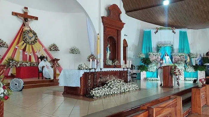 Católicos de Camoapa celebran a María de los Milagros