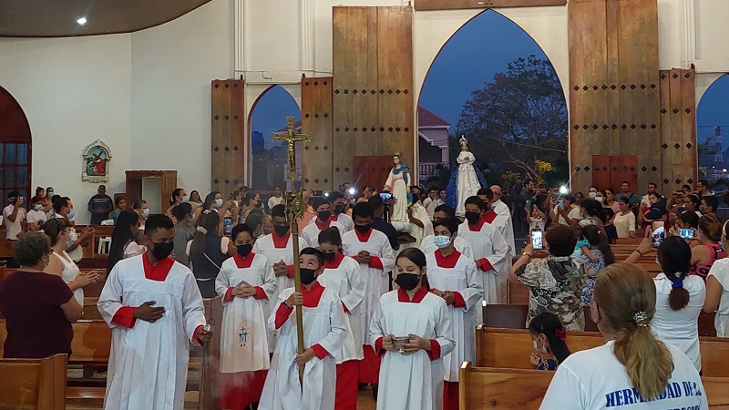 Camoapas celebrarán a la virgen de Cuapa en la parroquia Medalla Milagrosa
