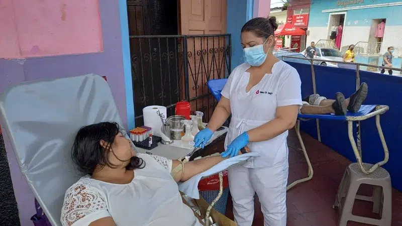 Celebran en Juigalpa el día del donante voluntario de sangre