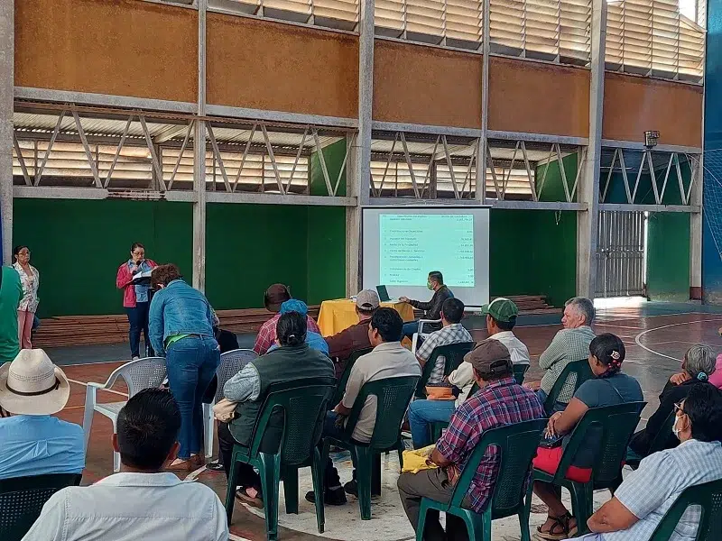 Asistentes a la sesión del pasado viernes 21 de julio