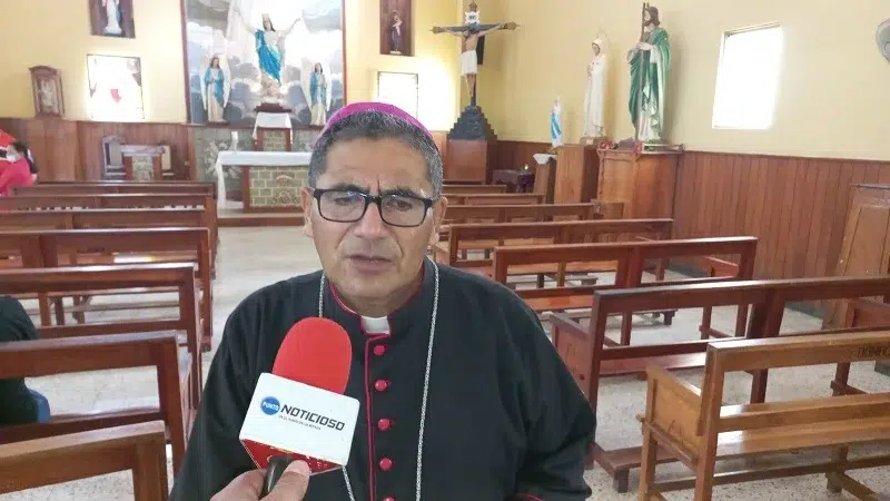 Monseñor Marcial Humberto Guzmán Saballos, obispo de la Diócesis de Juigalpa.
