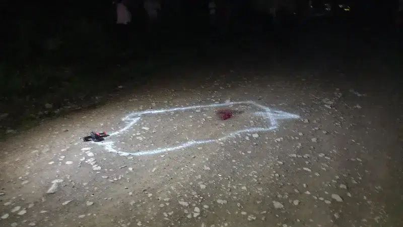 Hasta el lugar se presentó la policía de tránsito de Chontales.