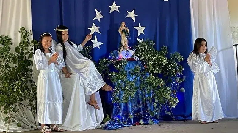 Centros escolares de Camoapa preparan celebración en honor a la Purísima