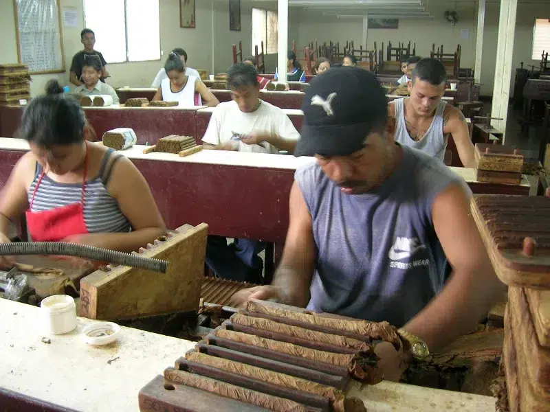 Trabajadores en tabacaleras de Estelí