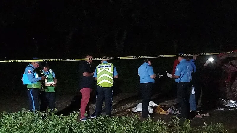 La tragedia en Acoyapa donde murieron seis personas, ocurrió la noche de este dos de noviembre 2023.