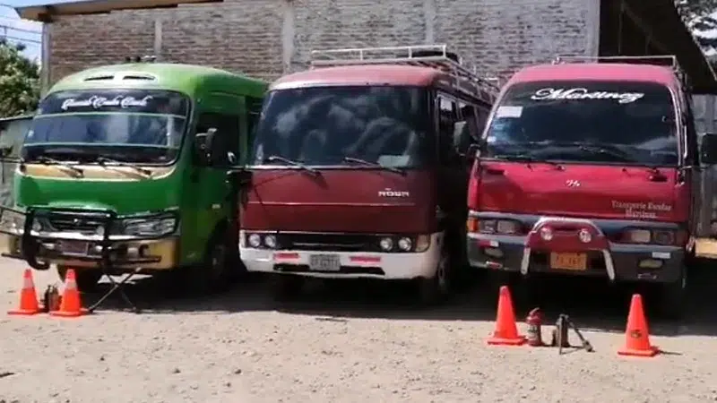 Realizan en Juigalpa chequeo mecánico a las unidades de transporte escolar