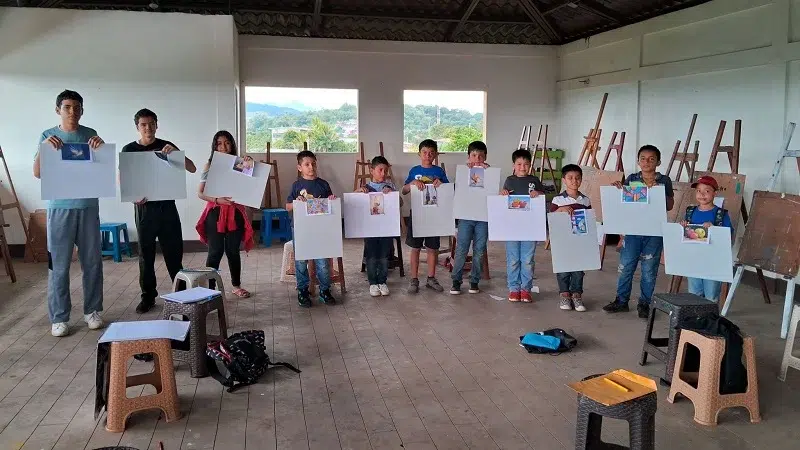 Taller de arte experimental de Camoapa inicia matrícula para cursos 2024