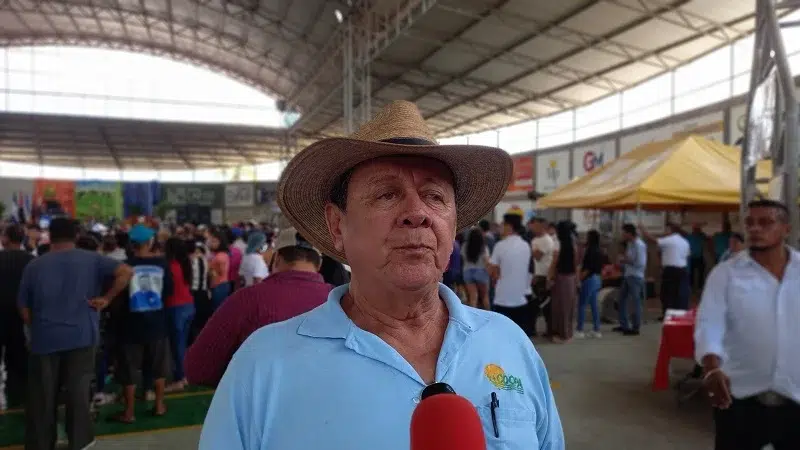 Agustín Sequeira, presidente de la Central de Cooperativas de Chontales.