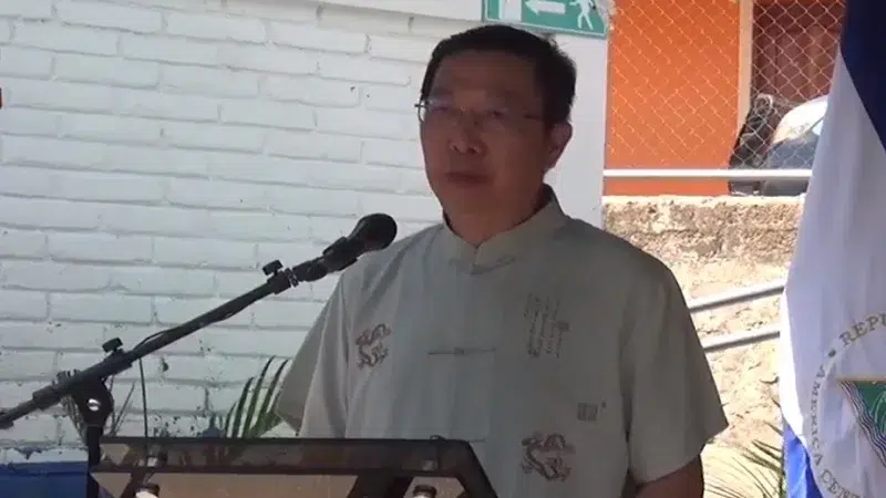 Chen Xi, embajador de China en Nicaragua (Foto Cortesía)