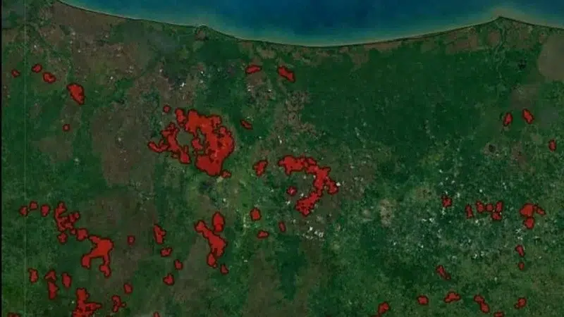 Incendios forestales aumentan en Centroamérica