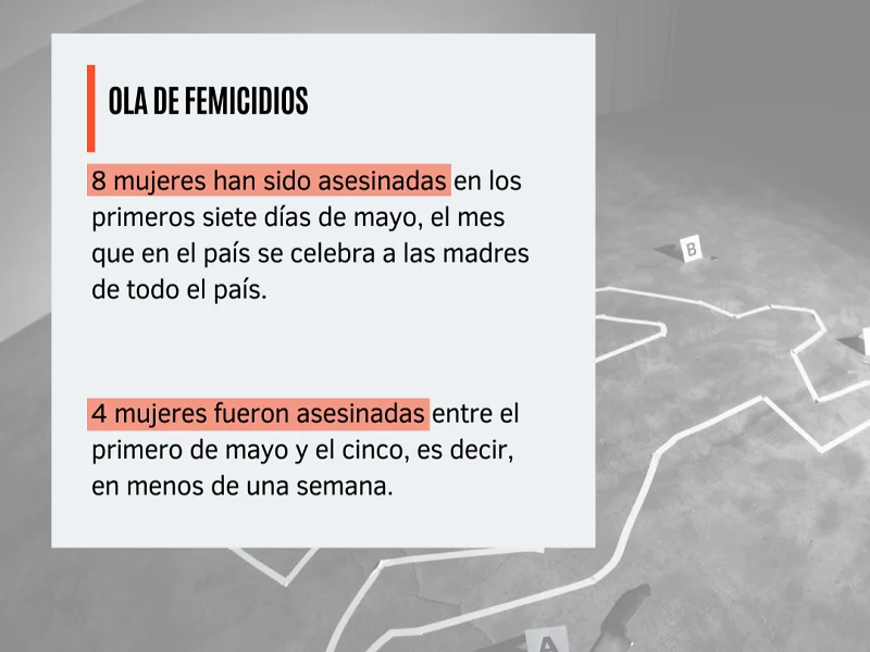 Organizaciones feministas denuncian que ocho mujeres han sido asesinadas en Nicaragua en lo que va de mayo. Foto: Redes sociales.